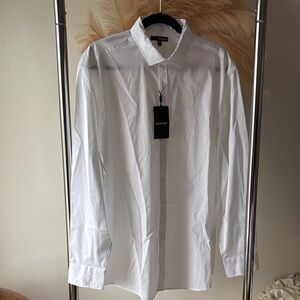 Murano Classic White Dress Shirt for Men